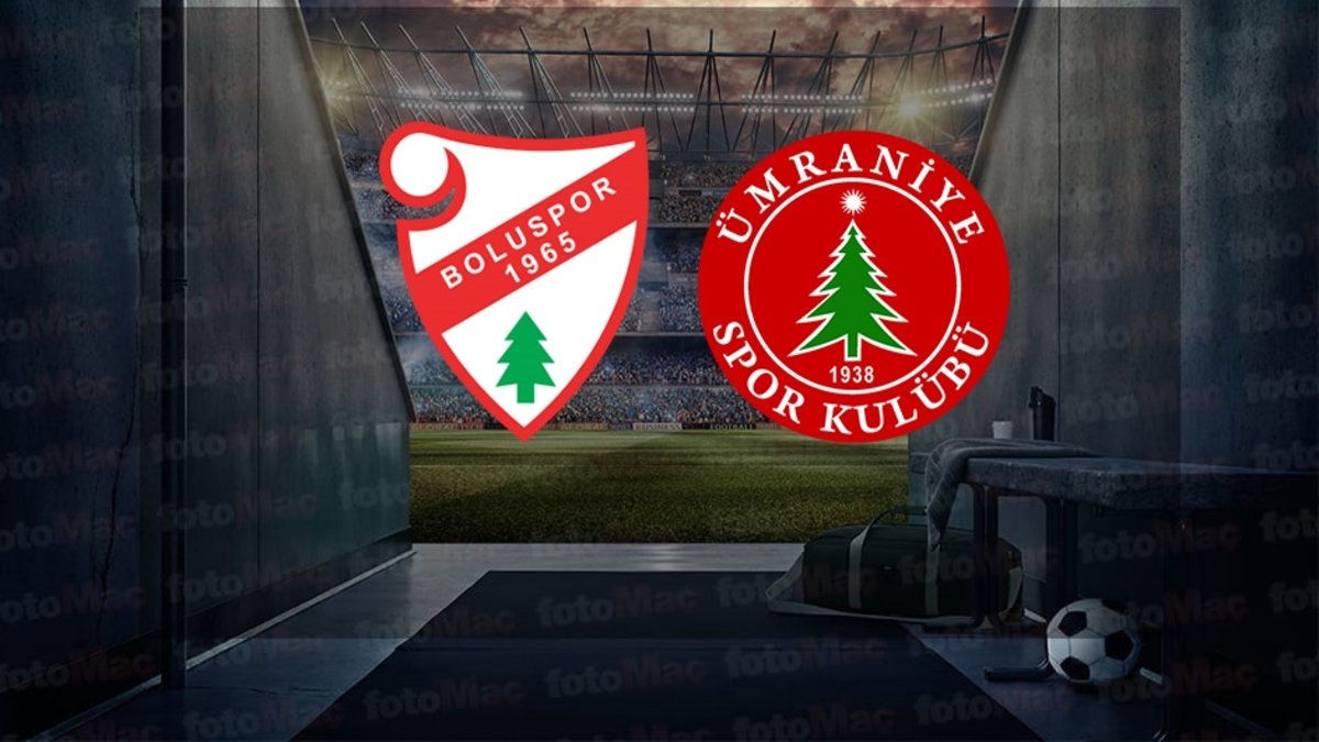Boluspor-Ümraniyespor maçı canlı izle | Boluspor-Eminevim Ümraniyespor maçı ne zaman, saat kaçta ve hangi kanalda?