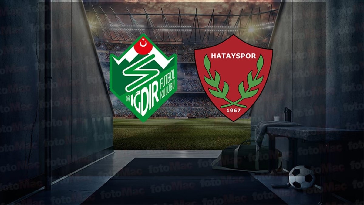 Iğdır FK-Hatayspor maçı canlı izle | Alagöz Holding Iğdır FK-Atakaş Hatayspor maçı ne zaman, saat kaçta ve hangi kanalda?