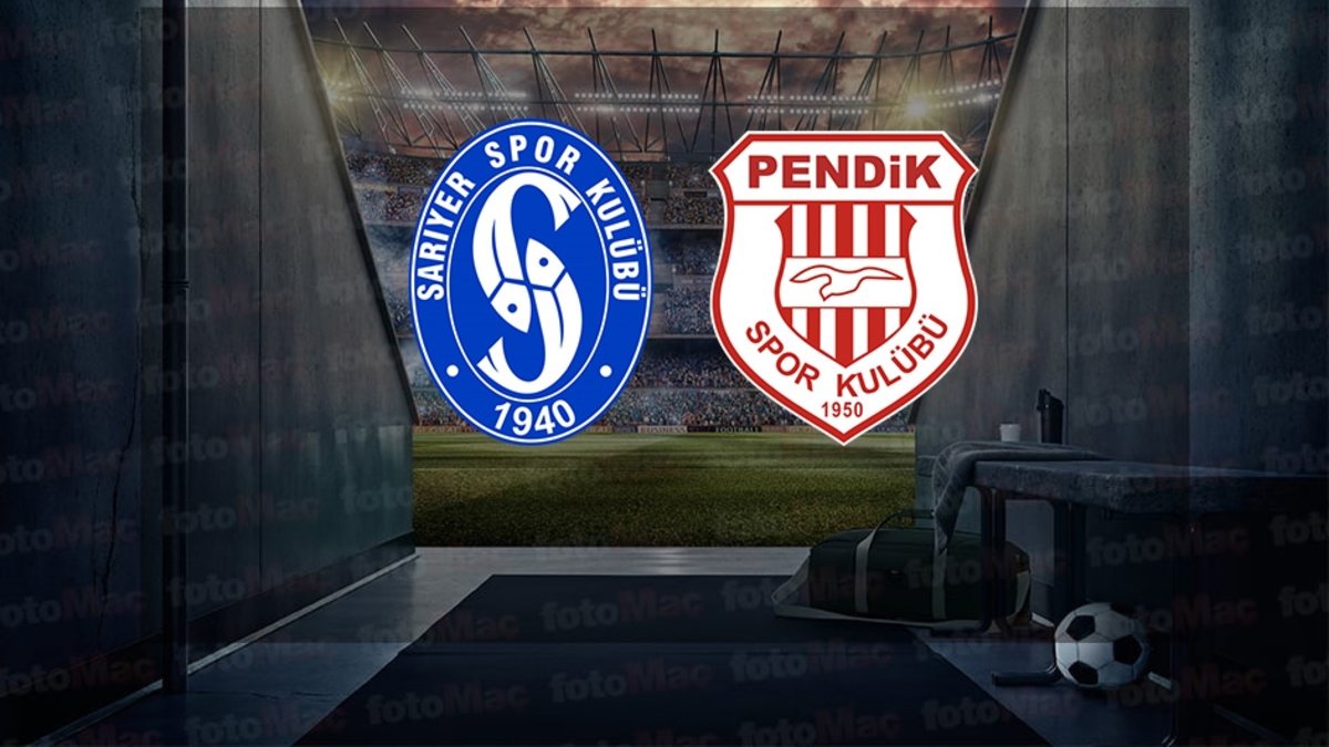 Sarıyerspor-Pendikspor maçı canlı izle | SMS Grup Sarıyerspor-Atko Grup Pendikspor maçı ne zaman, saat kaçta ve hangi kanalda?