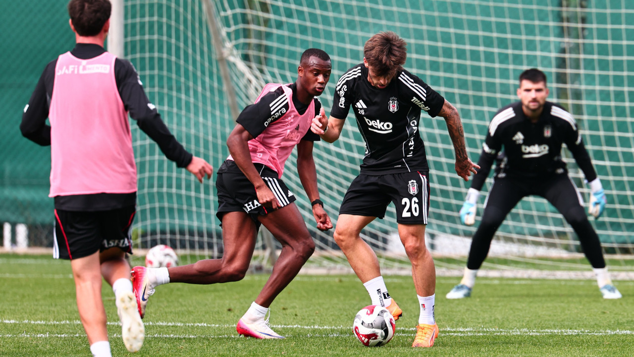 Beşiktaş’ın Gençlerbirliği maçı hazırlıkları sürüyor