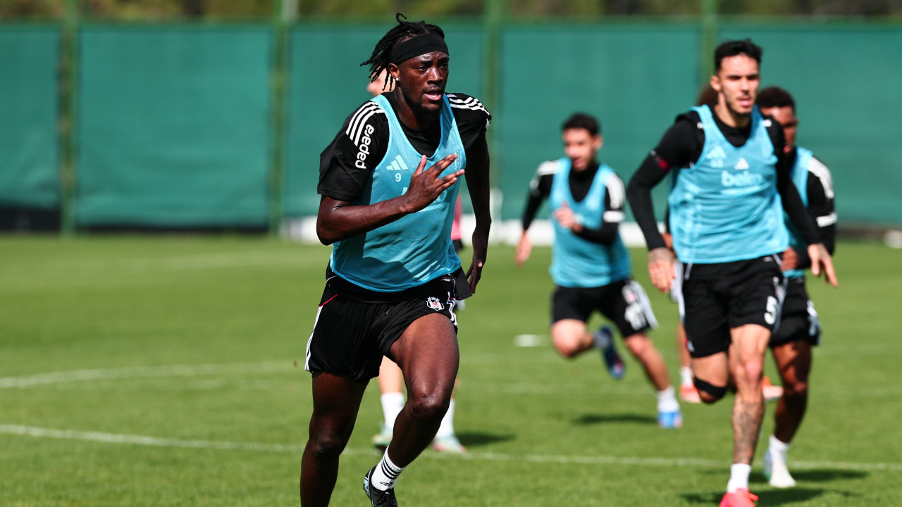 Beşiktaş’ın Gençlerbirliği maçı hazırlıkları sürüyor