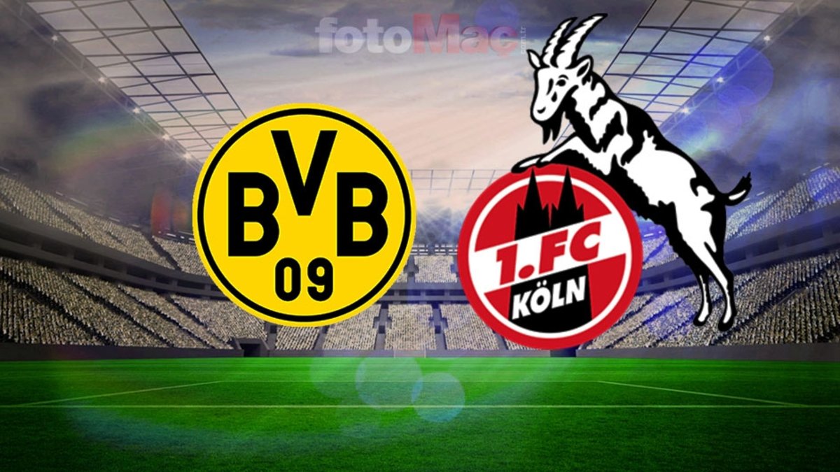 Dortmund – Köln maçı CANLI izle!Dortmund – Köln maçı ne zaman, saat kaçta ve hangi kanalda? (Bundesliga)