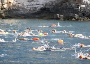 Kelebekler Vadisi-Ölüdeniz Açık Su Yüzme Yarışı yapıldı
