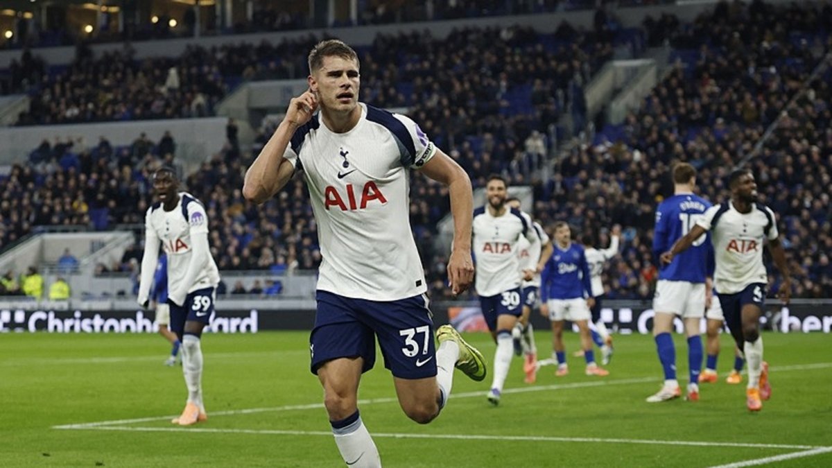Everton 0-3 Tottenham Hotspur (MAÇ SONUCU-ÖZET) | İngiltere Premier Lig