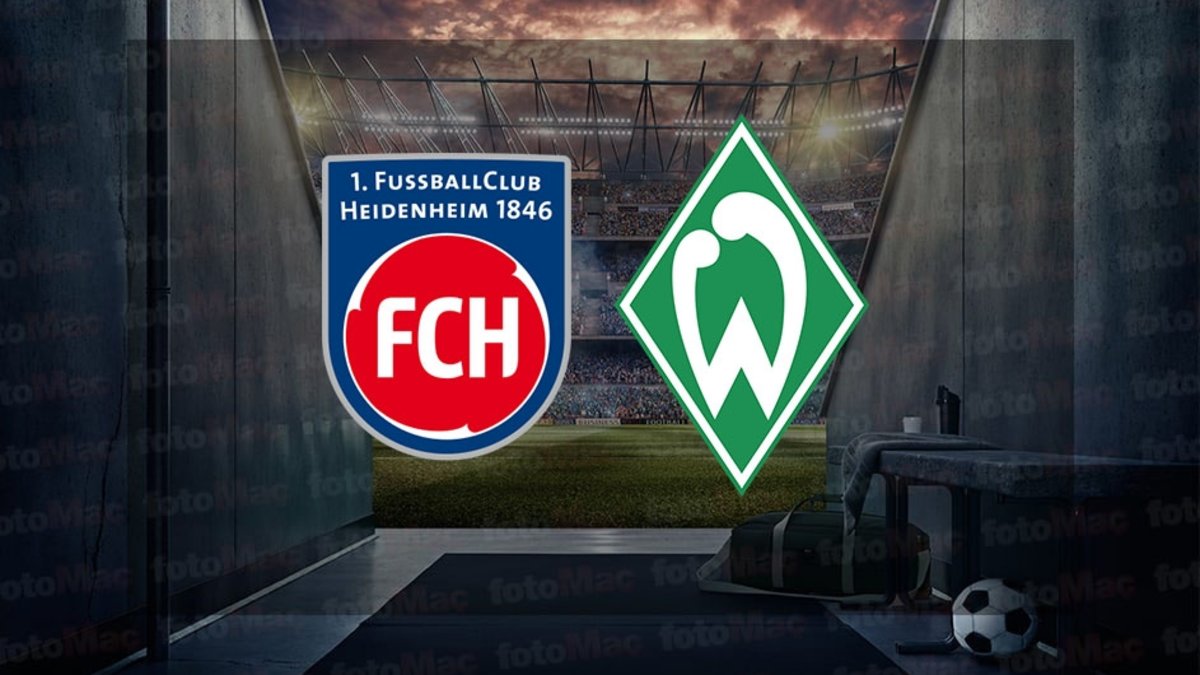 Heidenheim Werder Bremen maçı saat kaçta, hangi kanalda? Bundesliga Heidenheim – Werder Bremen maçı CANLI izle!