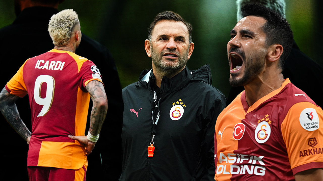 İlkay Gündoğan’ın sakatlığı Mauro Icardi’ye yaradı! Okan Buruk sistemi değiştiriyor