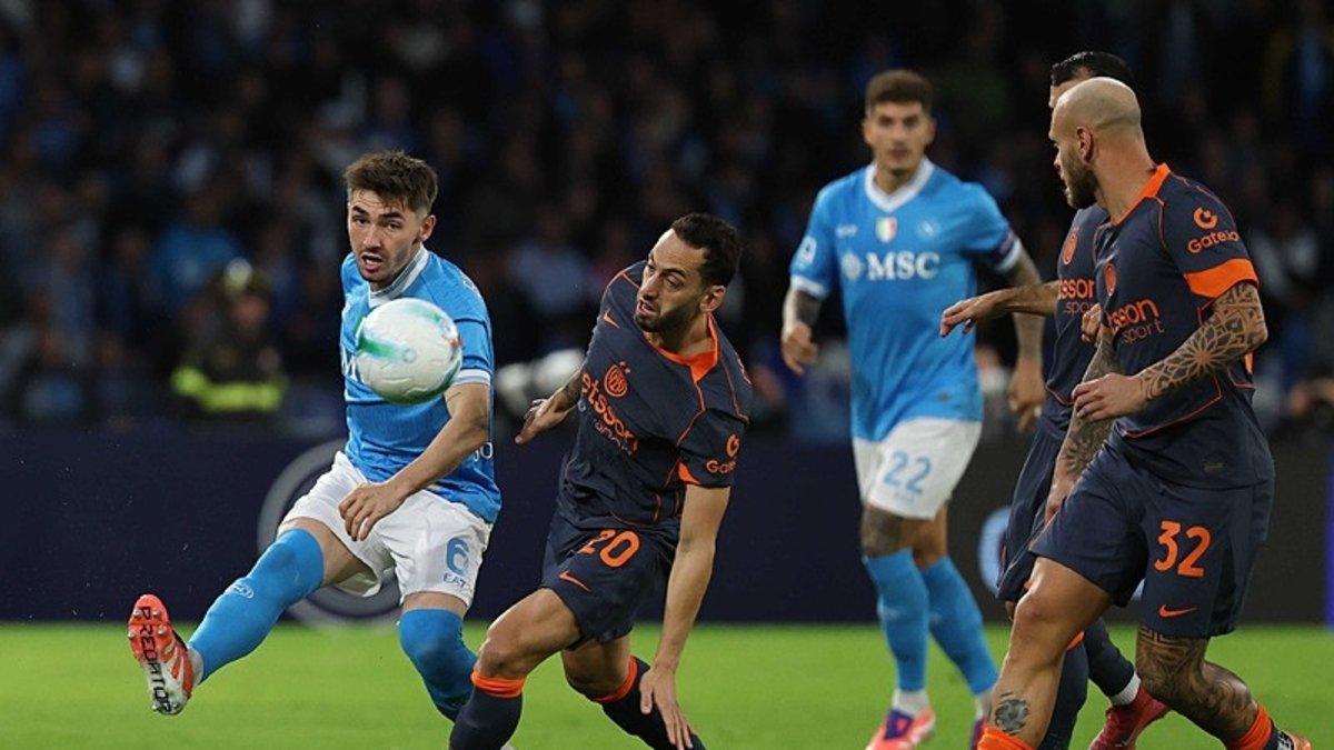 Napoli 3-1 Inter (MAÇ SONUCU-ÖZET) Hakan Çalhanoğlu’nun golü Inter’e yetmedi