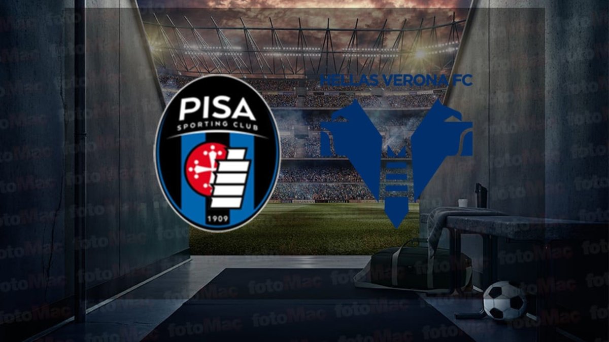 Pisa – Hellas Verona maçı saat kaçta ve hangi kanalda? | İtalya Serie A Pisa – Hellas Verona maçı CANLI izle!