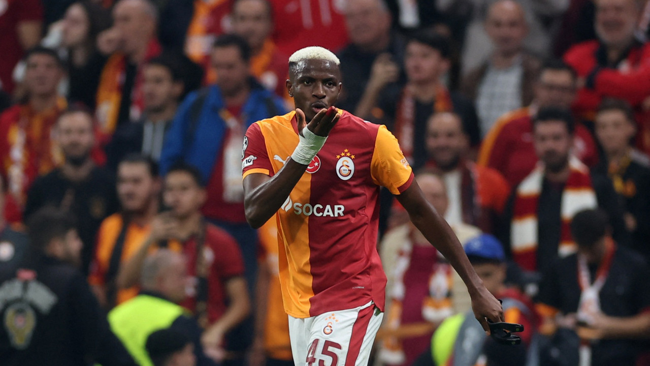 UEFA Şampiyonlar Ligi’nden paylaşım: Galatasaray pres yapıyor!