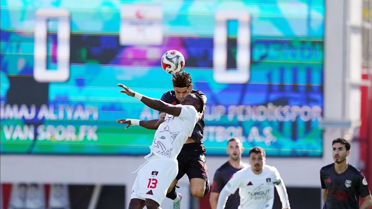 Van Spor FK 1-1 Pendikspor (MAÇ SONUCU ÖZET)