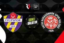 Eyüpspor ile Fatih Karagümrük Süper Lig’de Karşılaşıyor