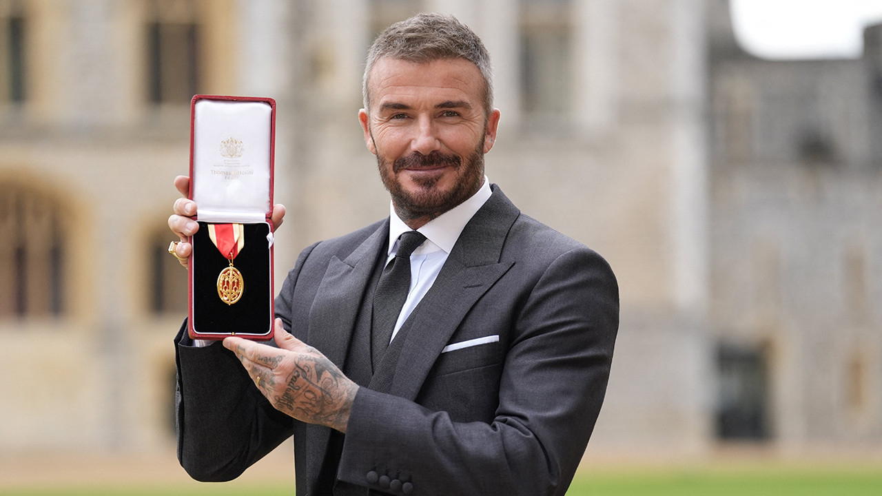 David Beckham’a Kral 3. Charles’tan şövalye ünvanı! David Beckham’a Kral 3. Charles’tan şövalye ünvanı!