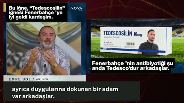 Fenerbahçe’nin ilacı Tedescosilin! dedi sosyal medya o açıklamayı konuşuyor