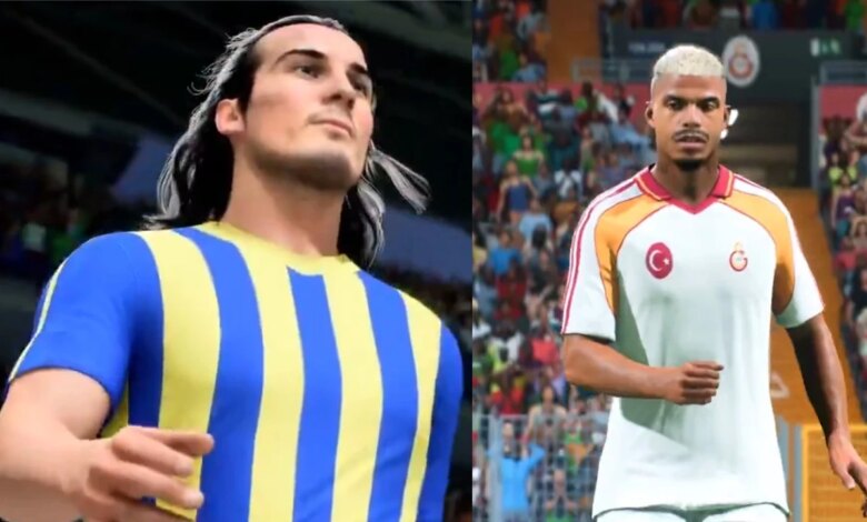 Fenerbahçe ve Galatasaray Retro Formaları FC25’te Fenerbahçe ve Galatasaray Retro Formaları FC25’te