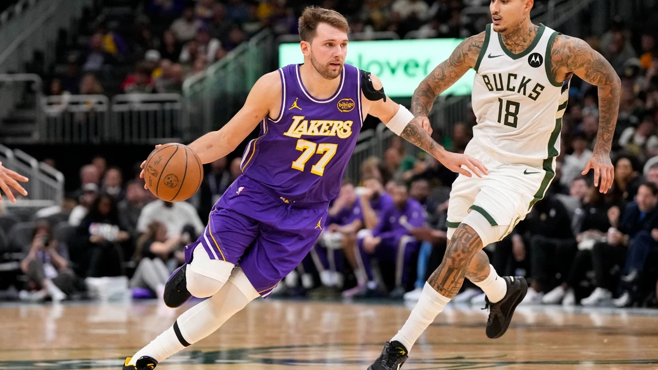 Luka Doncic 41 sayıyla Lakers’ı galibiyete taşıdı