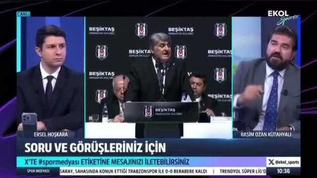 Beşiktaş, Rasim Ozan Kütahyalı’ya Hukuki Süreç Başlatıyor Beşiktaş, Rasim Ozan Kütahyalı’ya Hukuki Süreç Başlatıyor